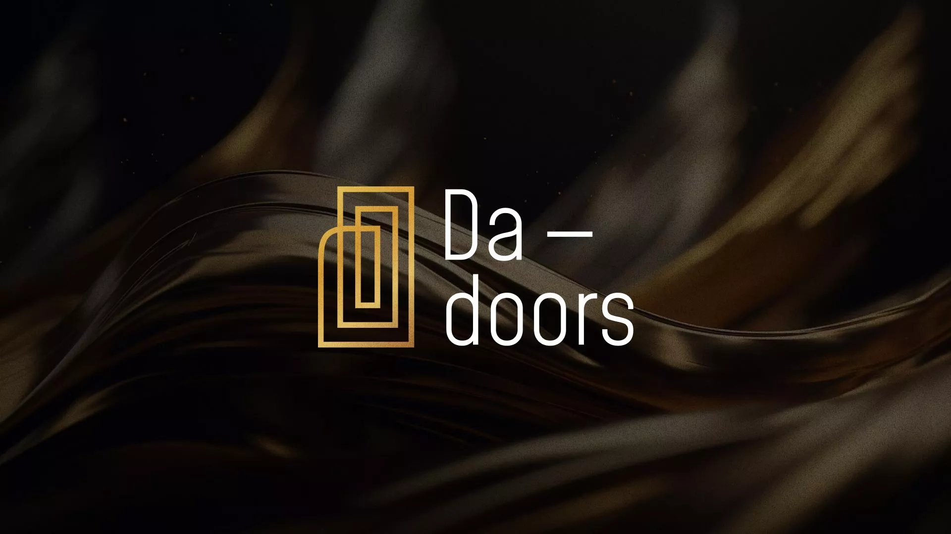 Разработка логотипа для компании «DA-DOORS» в Гусеве